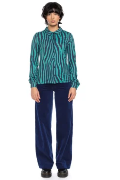 Blouse Arabella DBL/TRQ - Ato Berlin