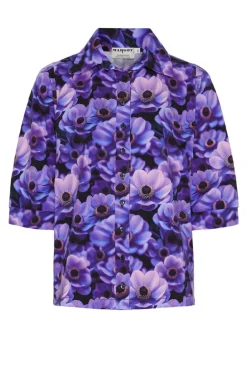 Blouse Oceana Skjorte Lilla - Margot