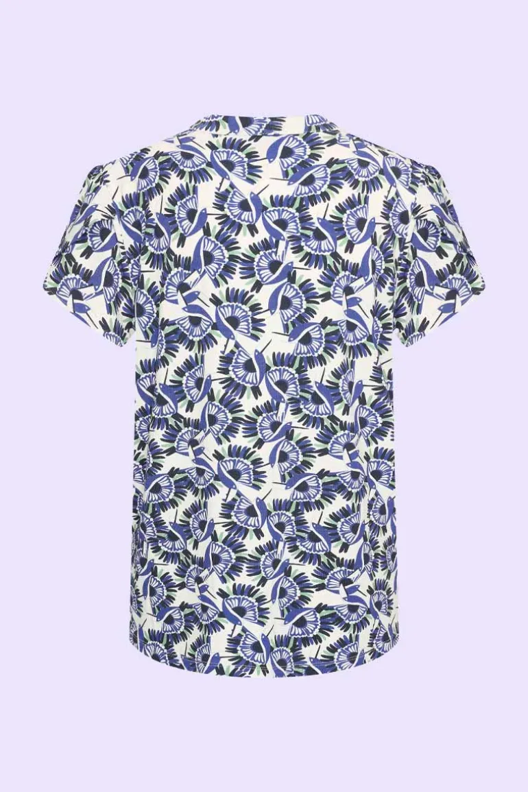 Blouse Toucan Royal Blue - Zilch