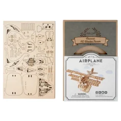 Bouwpakket 3D Houten Puzzel | Airplane