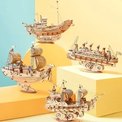Bouwpakket 3D Houten Puzzel | Cruise Ship