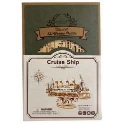 Bouwpakket 3D Houten Puzzel | Cruise Ship