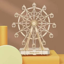 Bouwpakket 3D Houten Puzzel Music Box | Ferris Wheel