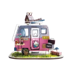 Bouwpakket Dollhouse Miniature | Happy Camper