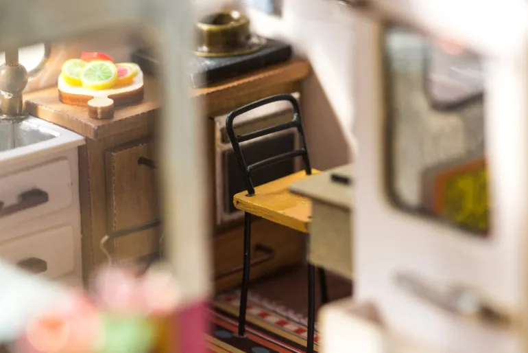 Bouwpakket Dollhouse Miniature | Happy Camper