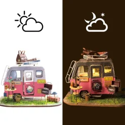 Bouwpakket Dollhouse Miniature | Happy Camper