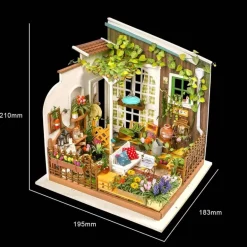 Bouwpakket Dollhouse Miniature | Miller's Garden