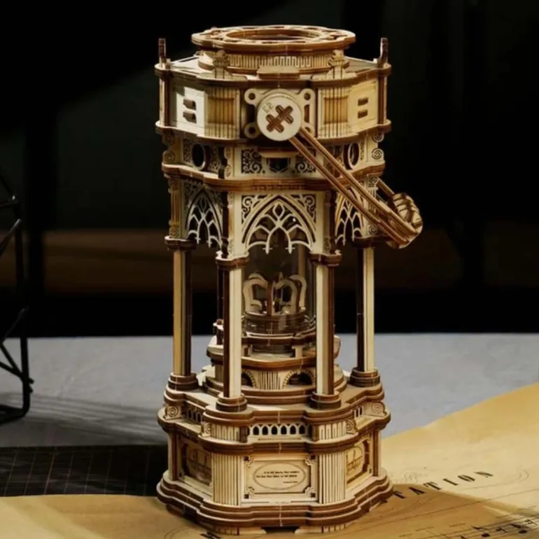 Bouwpakket Mechanical Music Box | Victorian Lantern