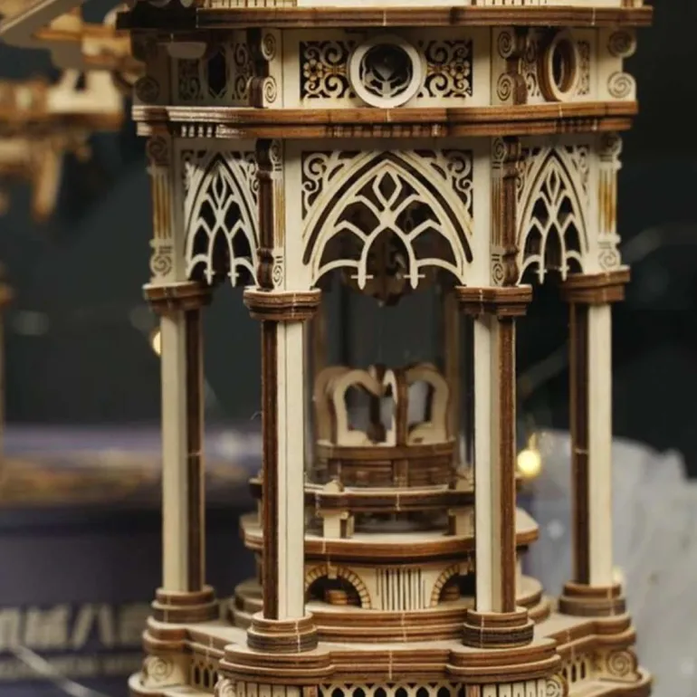Bouwpakket Mechanical Music Box | Victorian Lantern