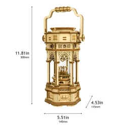 Bouwpakket Mechanical Music Box | Victorian Lantern