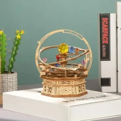 Bouwpakket Mechanical Music Box | Starry Night Planets