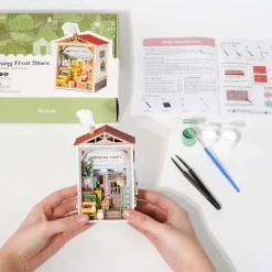 Bouwpakket Miniature House Kit | Morning Fruit Shop
