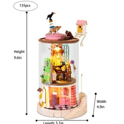 Bouwpakket Miniature House Kit | Secluded Neighbor