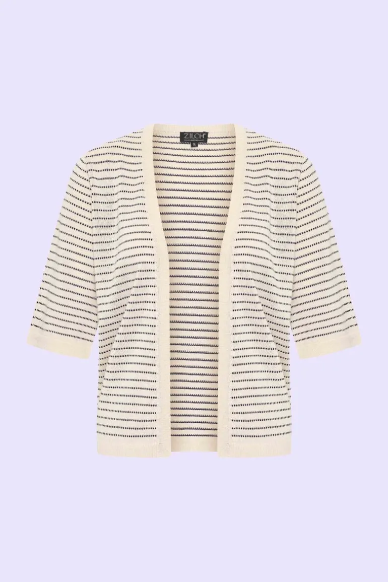 Cardigan Stripe Navy - Zilch