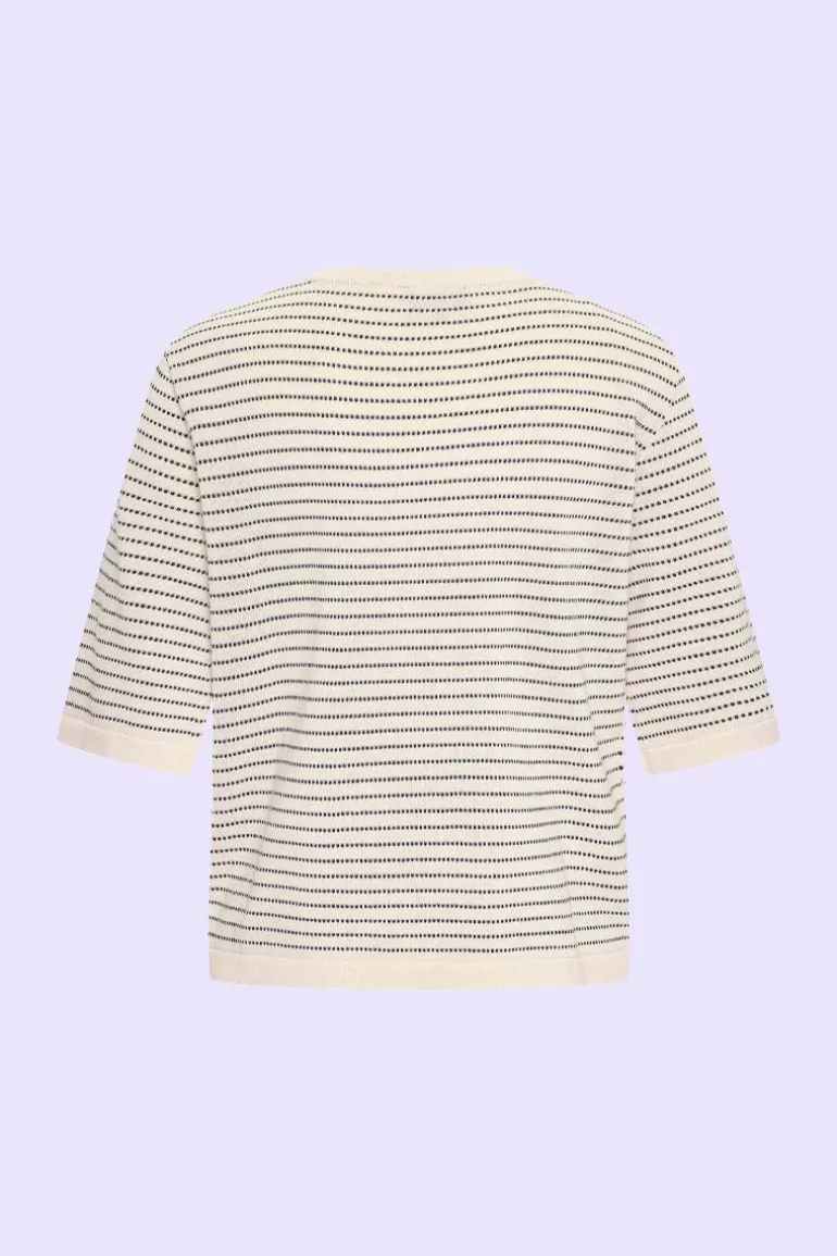 Cardigan Stripe Navy - Zilch