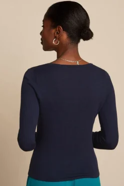 Cardi Roundneck Cocoon Blue - King Louie