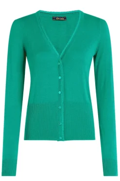 Cardi V Cocoon Aqua Green - King Louie