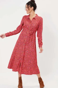 Dress Anna Mosaique Fraise - La Fiancu00e9e