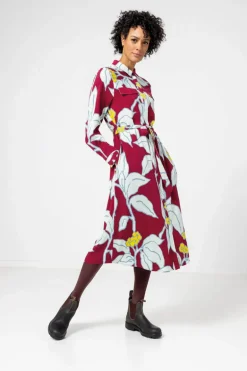 Dress Collar Edelweiss Bordeaux - Zilch