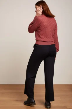 Federica Pants Milano Uni Black - King Louie