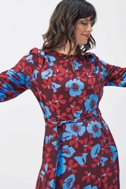 Floral Fiesta Dress Red - Mademoiselle Yu00e9Yu00e9