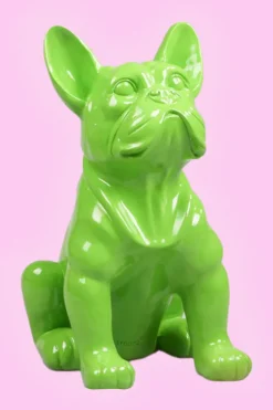 Franse Bulldog Lime Groen