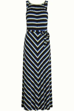 Hazel Dress Embla Stripe Black - King Louie