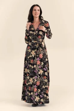 Helena Dress Botanical Flower - LaLamour