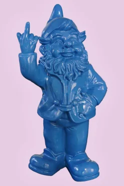 Kabouter F*ck You - Blauw 20cm