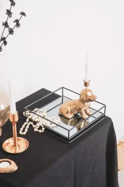 Kandelaar Goud Hondje