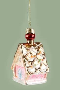 Kerstbal Princess Gingerbread House