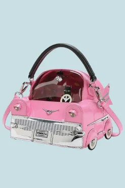 Kitty's Drive In Movie - Catablanca Cattilac Top-Handle Bag - Vendula London
