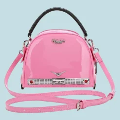 Kitty's Drive In Movie - Catablanca Cattilac Top-Handle Bag - Vendula London
