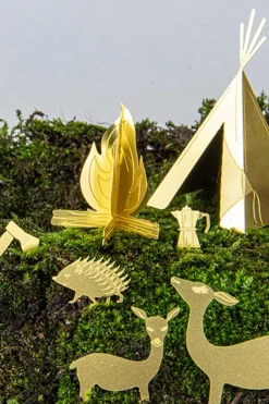 Kleine camping voor je Planten