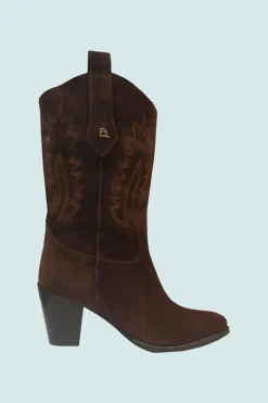Laarsje Senna Dark Brown - Babouche