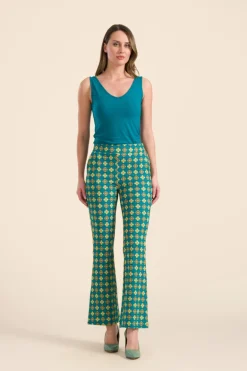 Lieke Flared Pants Vintage Fever - LaLamour