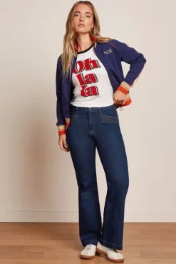 Lila Coljack Daytona Sweat Beacon Blue - King Louie