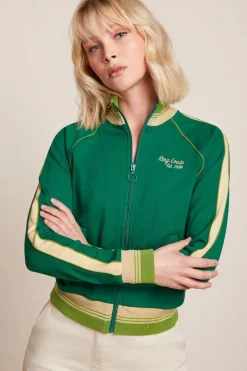 Lila Coljack Daytona Sweat Nile Green - King Louie