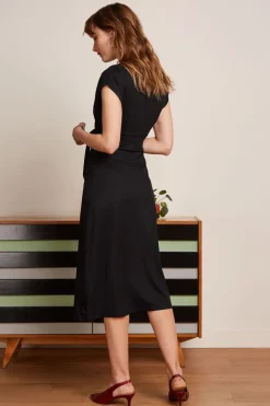 Lot Midi Dress Viscose Classic Black - King Louie