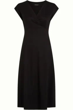 Lot Midi Dress Viscose Classic Black - King Louie