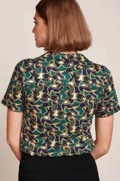 Maisie Blouse Mellow Beacon Blue - King Louie