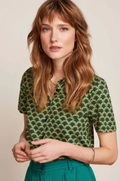 Maisie Blouse Touche Beacon Blue - King Louie