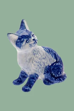 Miniatuur Zittende Kat