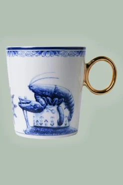 Mok Sterrenbeeld Kreeft - Heinen Delfts Blauw