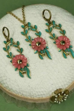 Oorbel Prosper Aqua/Pink - Urban Hippies