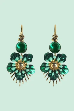 Oorbel Raio Shiny Deep Aqua - Urban Hippies