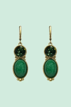 Oorbel Tosca Cloudy Green - Urban Hippies