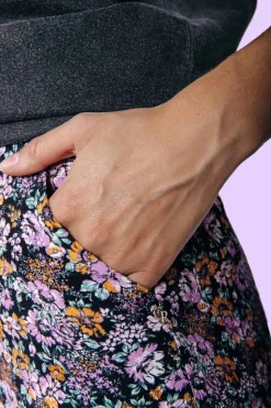 Pants Nadine Ditzy Flower Flare - Colourful Rebel