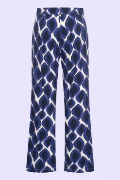 Pants Straight Drops Royal Blue - Zilch