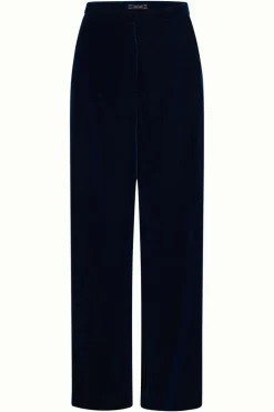 Peppa Pants Gamine Velvet Pond Blue - King Louie